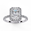 Oval-Cut Diamond Solitaire Ring in 10k–18k Gold