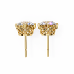 Essence Round Brilliant Stud Earrings — 10k–18k Gold