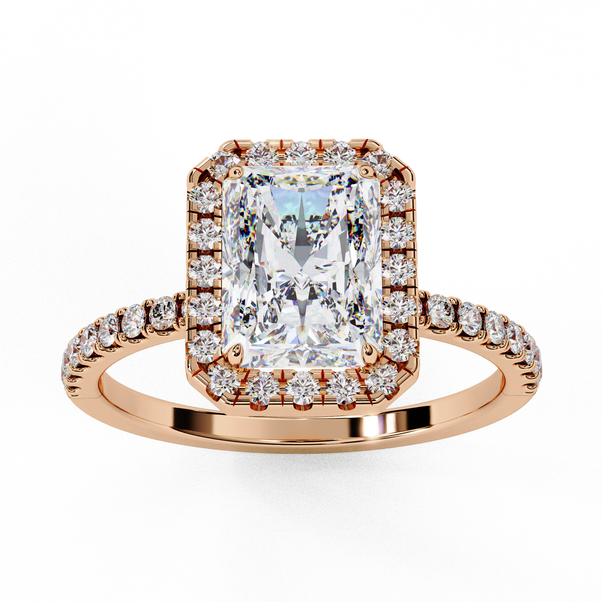 Oval-Cut Diamond Solitaire Ring in 10k–18k Gold