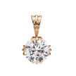 Classic Round Pavé Pendant