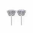 Essence Round Brilliant Stud Earrings — 10k–18k Gold
