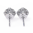 Essence Round Brilliant Stud Earrings — 10k–18k Gold