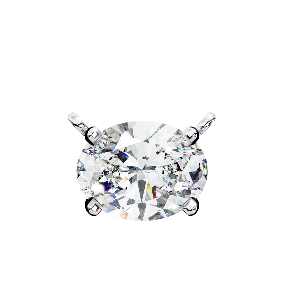 Pear Diamond Dangle Pendant