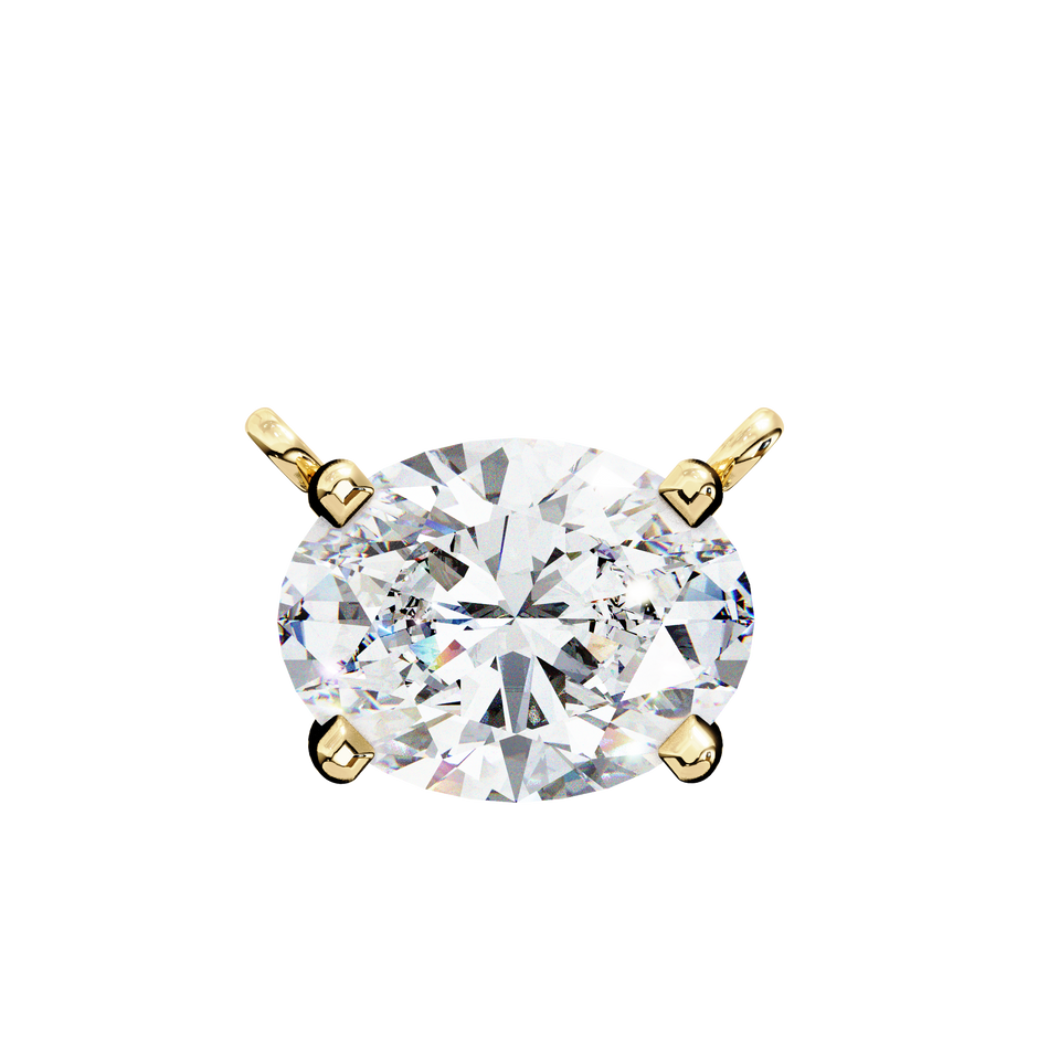 Pear Diamond Dangle Pendant