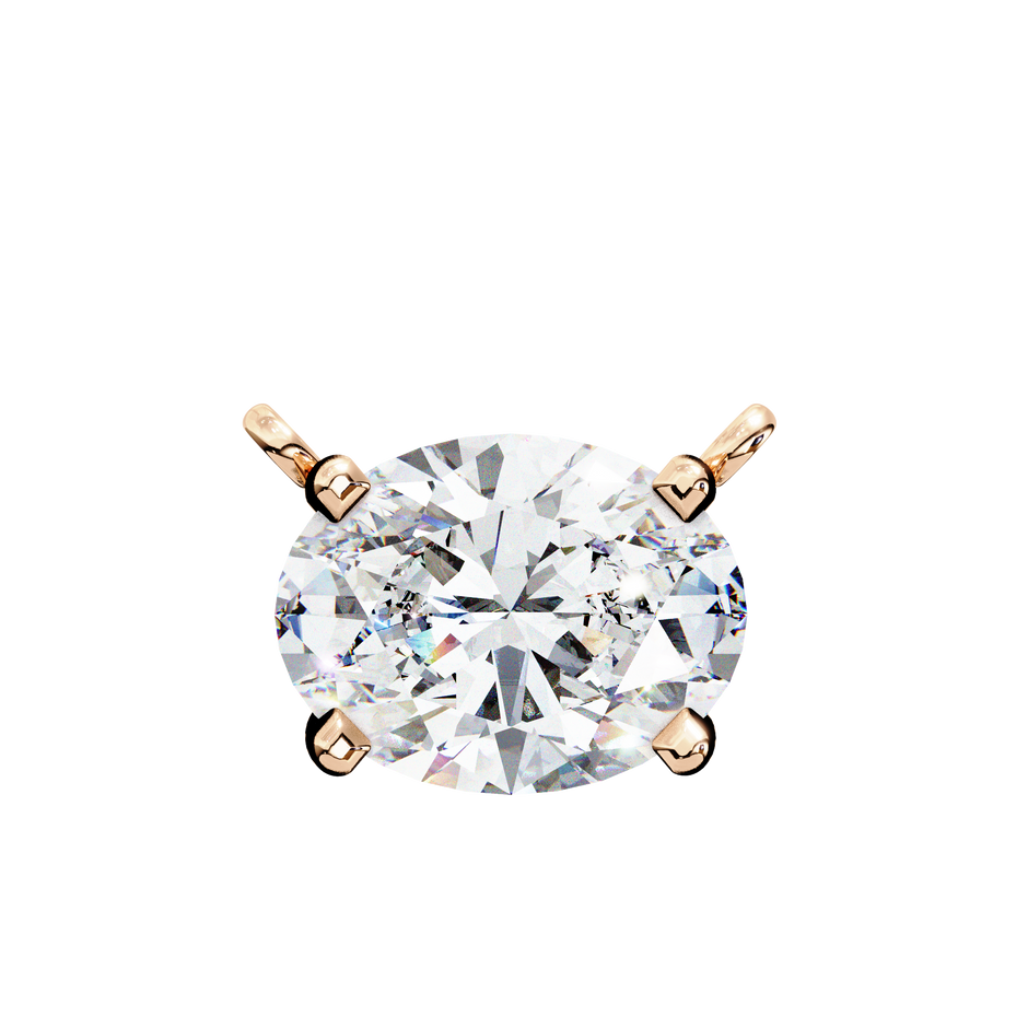 Pear Diamond Dangle Pendant