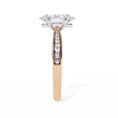 Round Brilliant Diamond Solitaire Ring in 10k–18k Gold