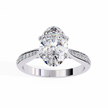 Round Brilliant Diamond Solitaire Ring in 10k–18k Gold