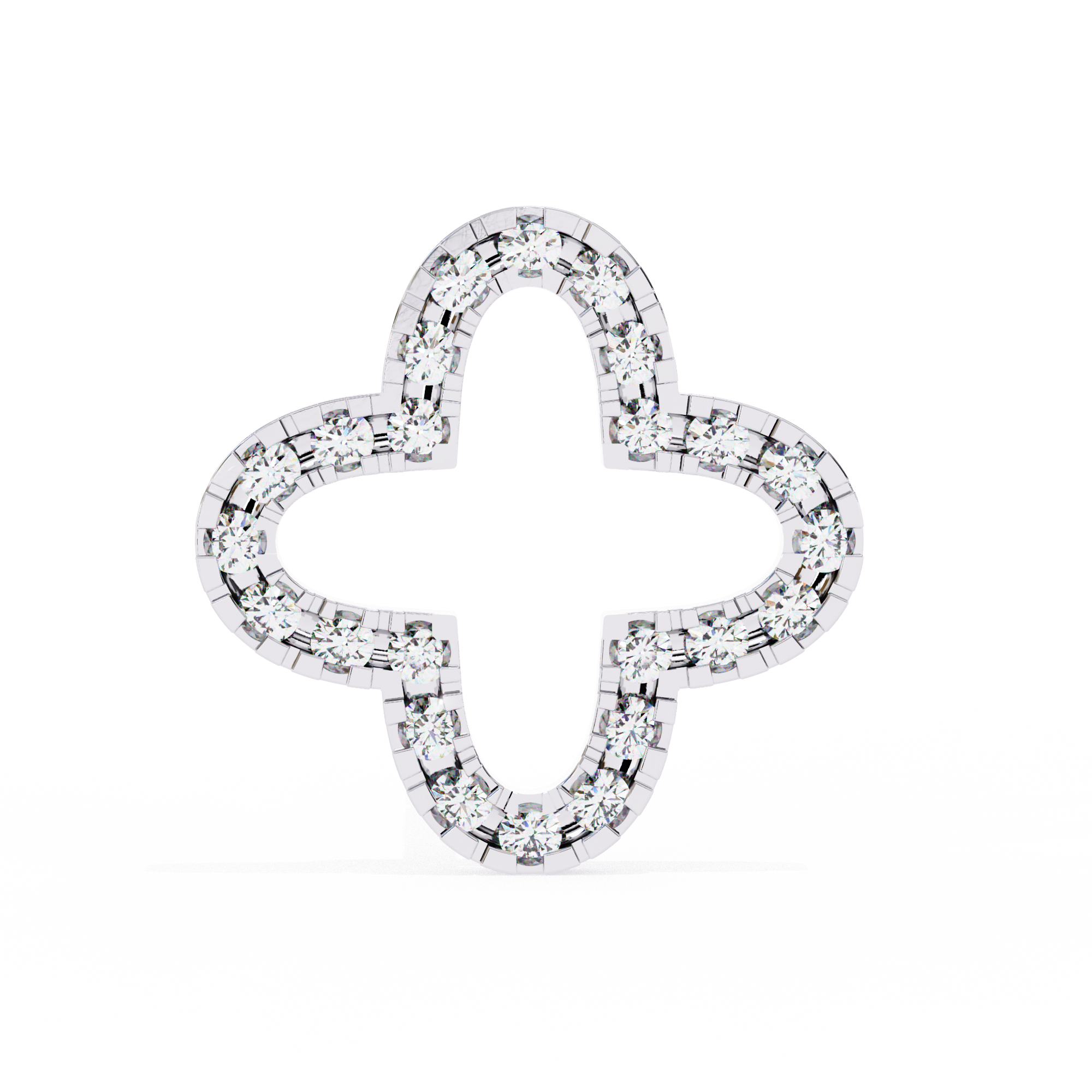 Héritage Oval Diamond Stud Earrings — 10k–18k Gold
