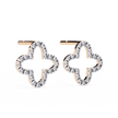 Héritage Oval Diamond Stud Earrings — 10k–18k Gold