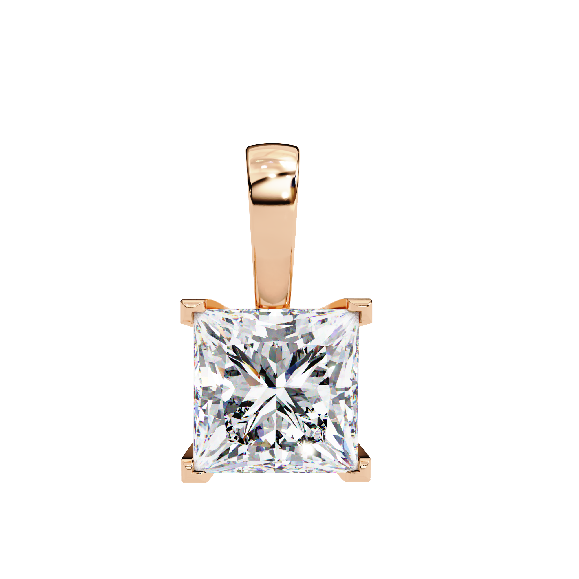Fleur Diamond Pendant