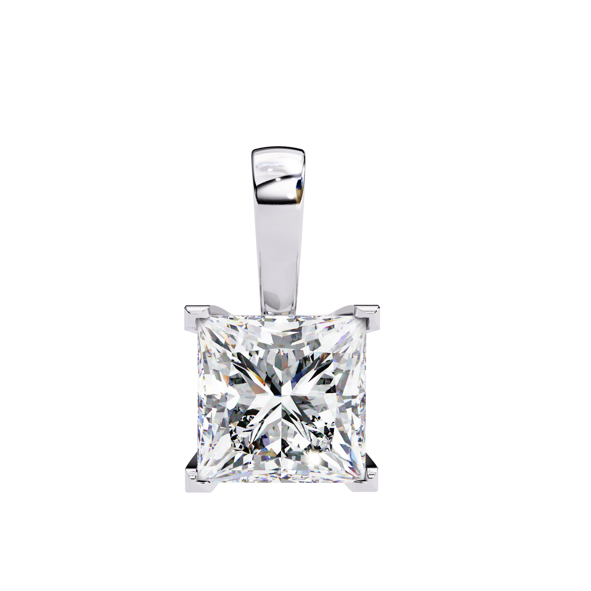 Fleur Diamond Pendant