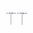 Héritage Oval Diamond Stud Earrings — 10k–18k Gold