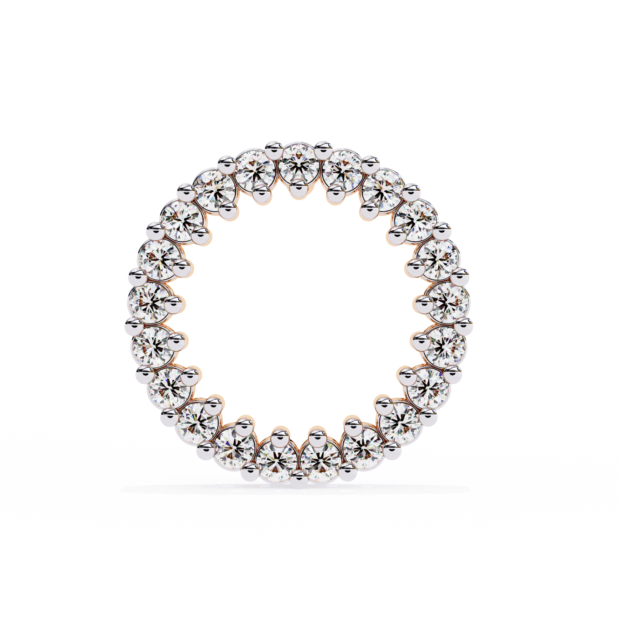Constellation Scattered Diamond Stud Earrings — 10k–18k Gold
