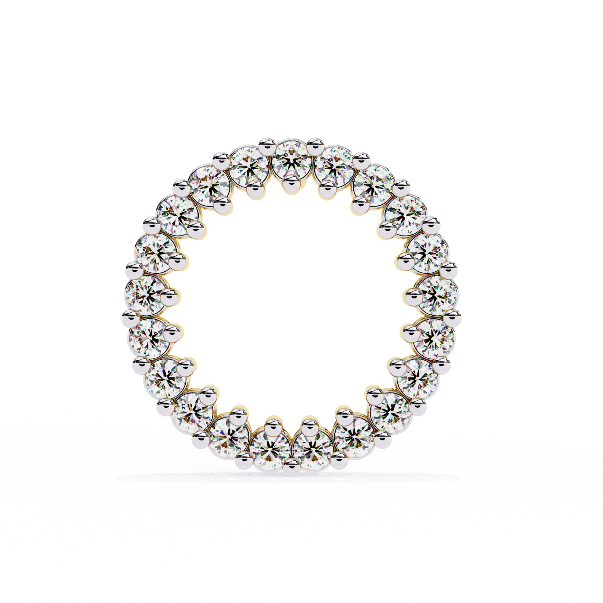 Constellation Scattered Diamond Stud Earrings — 10k–18k Gold