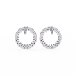 Constellation Scattered Diamond Stud Earrings — 10k–18k Gold