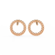 Constellation Scattered Diamond Stud Earrings — 10k–18k Gold