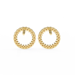 Constellation Scattered Diamond Stud Earrings — 10k–18k Gold