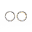 Constellation Scattered Diamond Stud Earrings — 10k–18k Gold