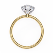 Diamond Solitaire Ring in 10k–18k Gold