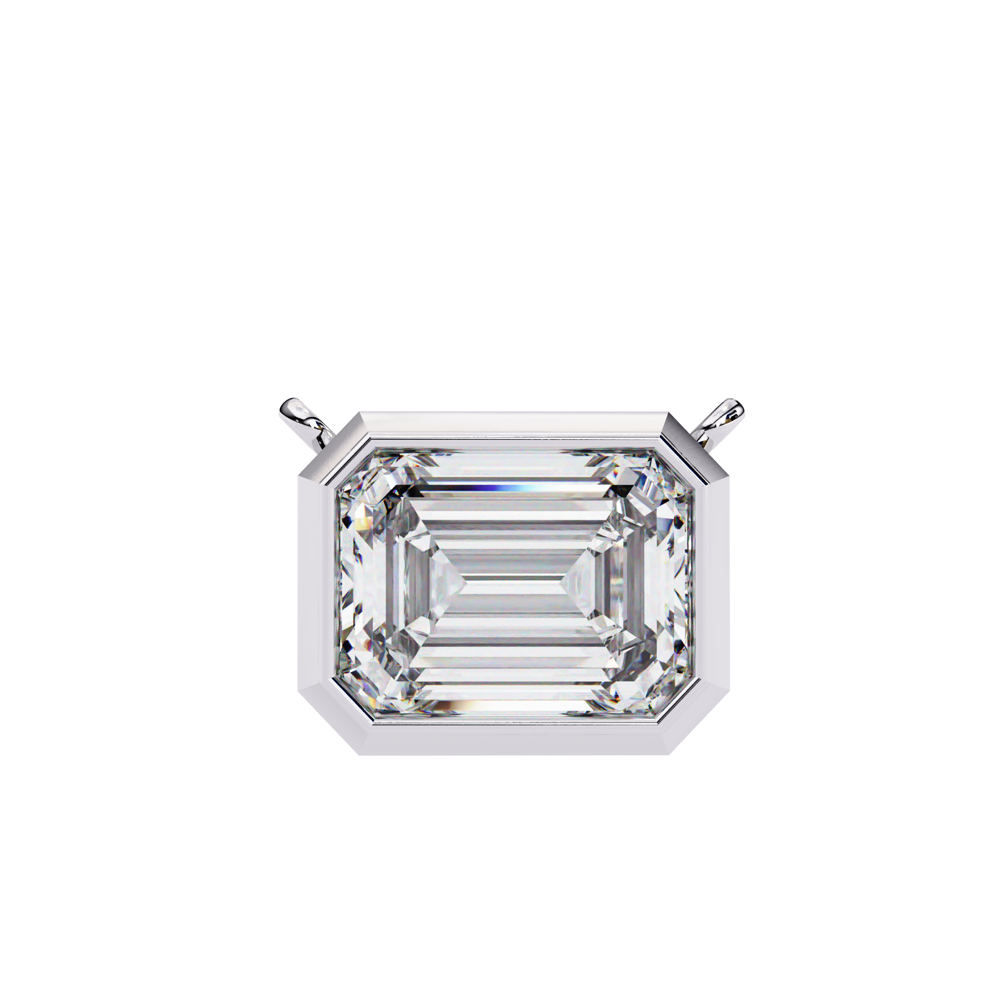 Grand Pavé Drop Pendant