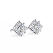 Éclat Solitaire Diamond Stud Earrings — 10k–18k Gold