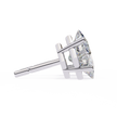 Éclat Solitaire Diamond Stud Earrings — 10k–18k Gold