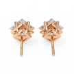 Éclat Solitaire Diamond Stud Earrings — 10k–18k Gold
