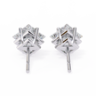 Éclat Solitaire Diamond Stud Earrings — 10k–18k Gold