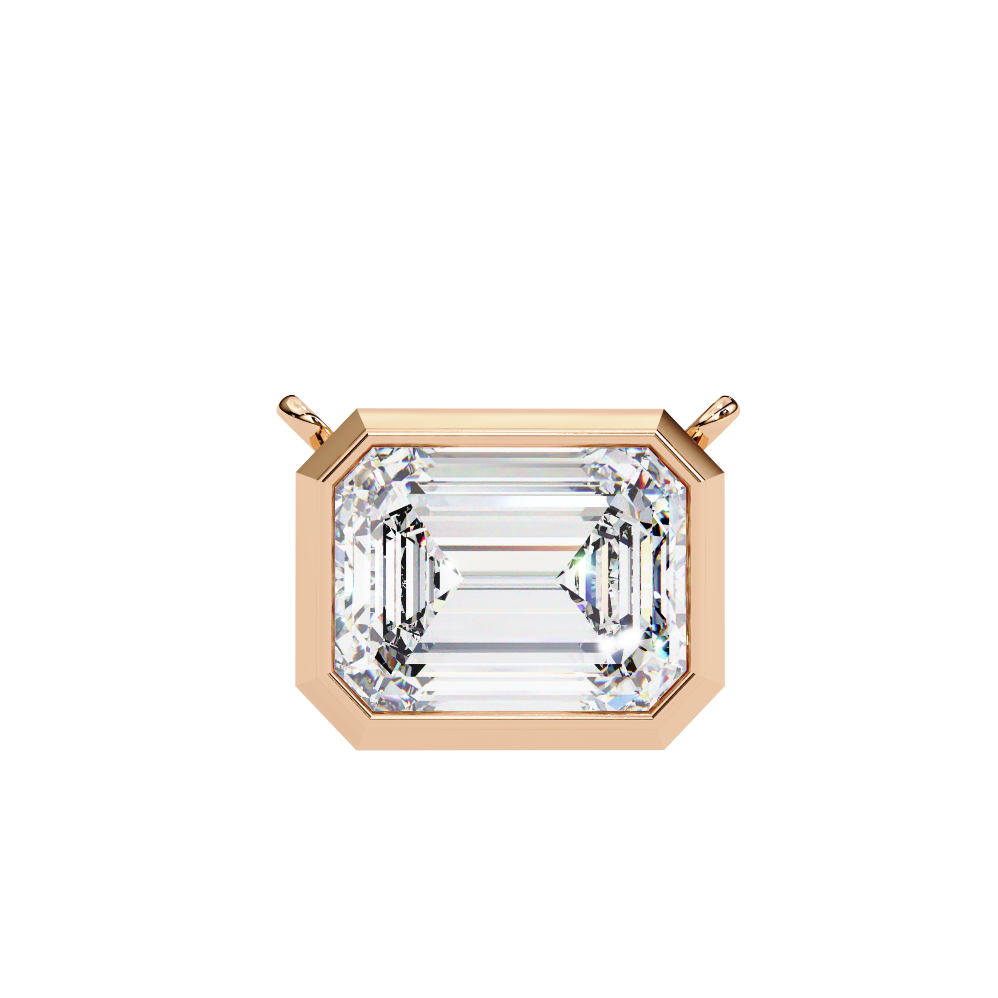 Grand Pavé Drop Pendant