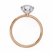 Diamond Solitaire Ring in 10k–18k Gold