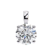 Crescent Diamond Pendant