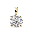 Crescent Diamond Pendant