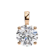 Crescent Diamond Pendant