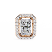 Panthère Princess-Cut Diamond Stud Earrings — 10k–18k Gold
