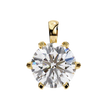 Diamond Circle Halo Pendant