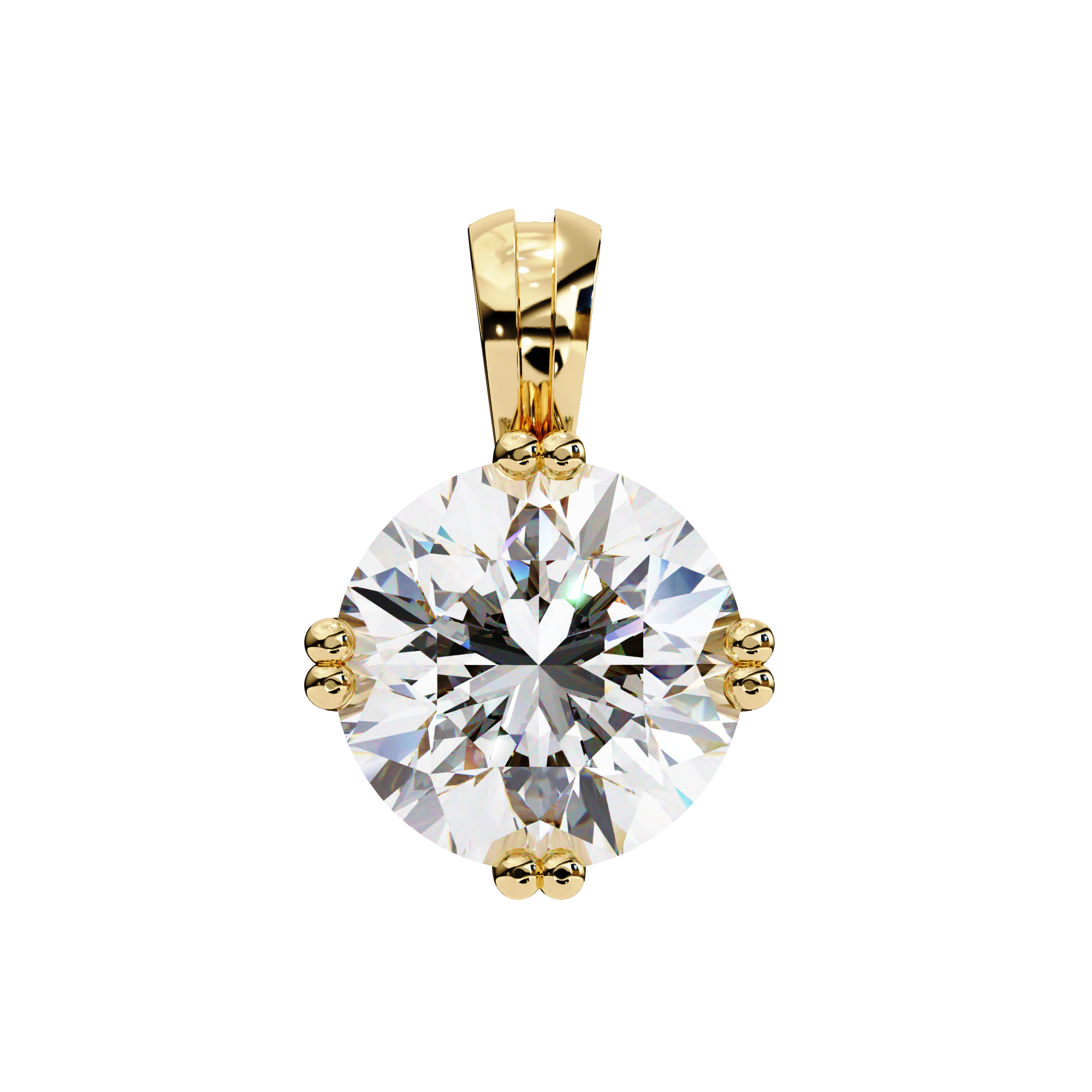 Slim Bar Diamond Pendant
