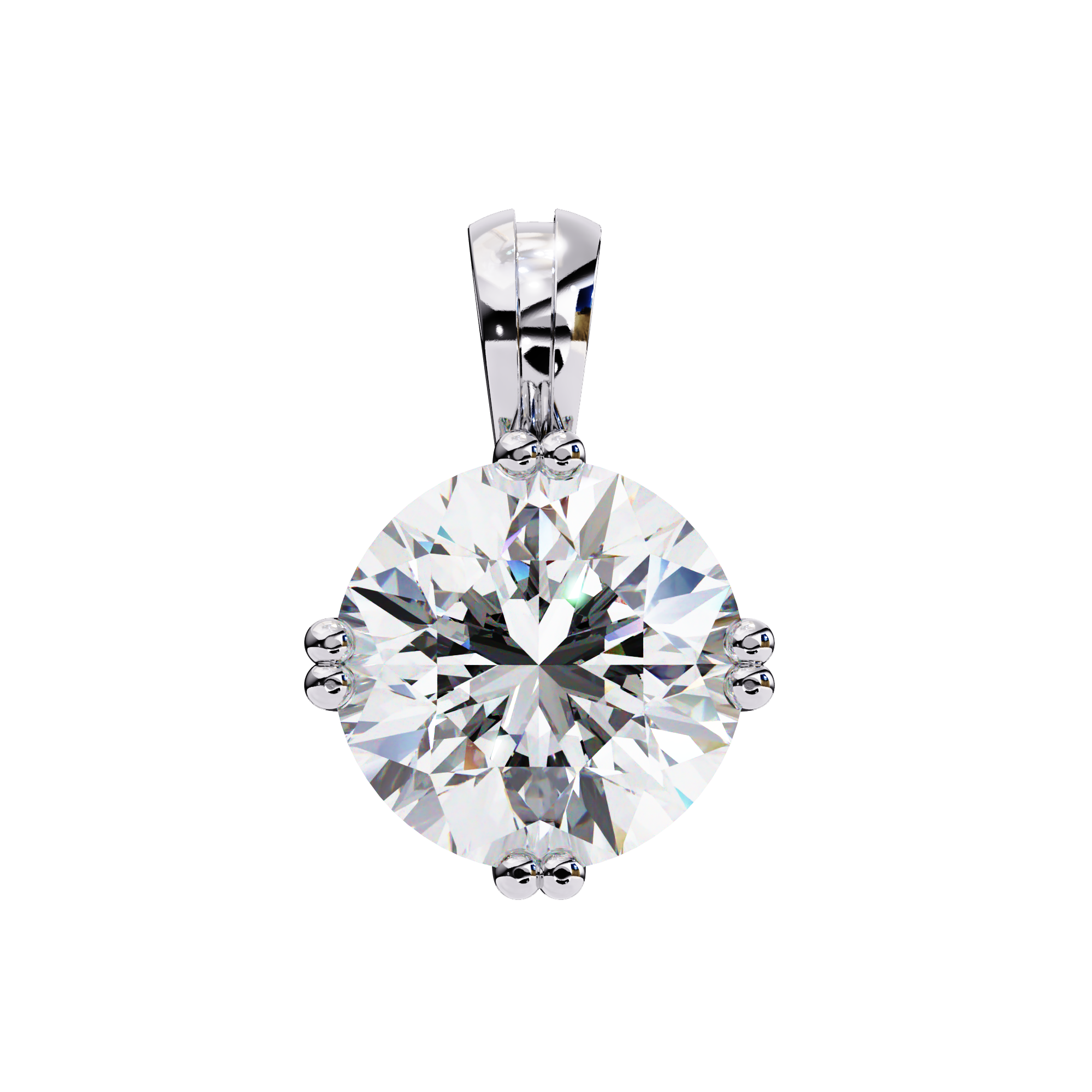 Slim Bar Diamond Pendant