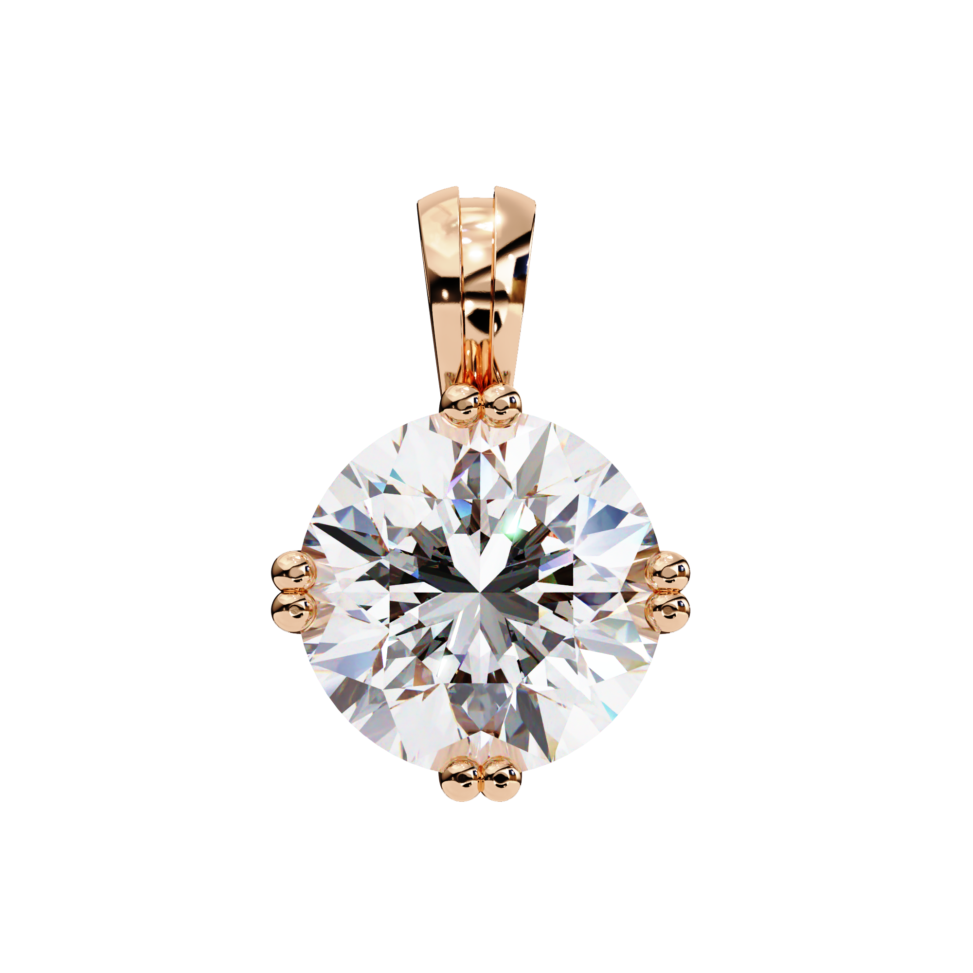 Slim Bar Diamond Pendant