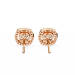 Douceur Marquise Diamond Stud Earrings — 10k–18k Gold