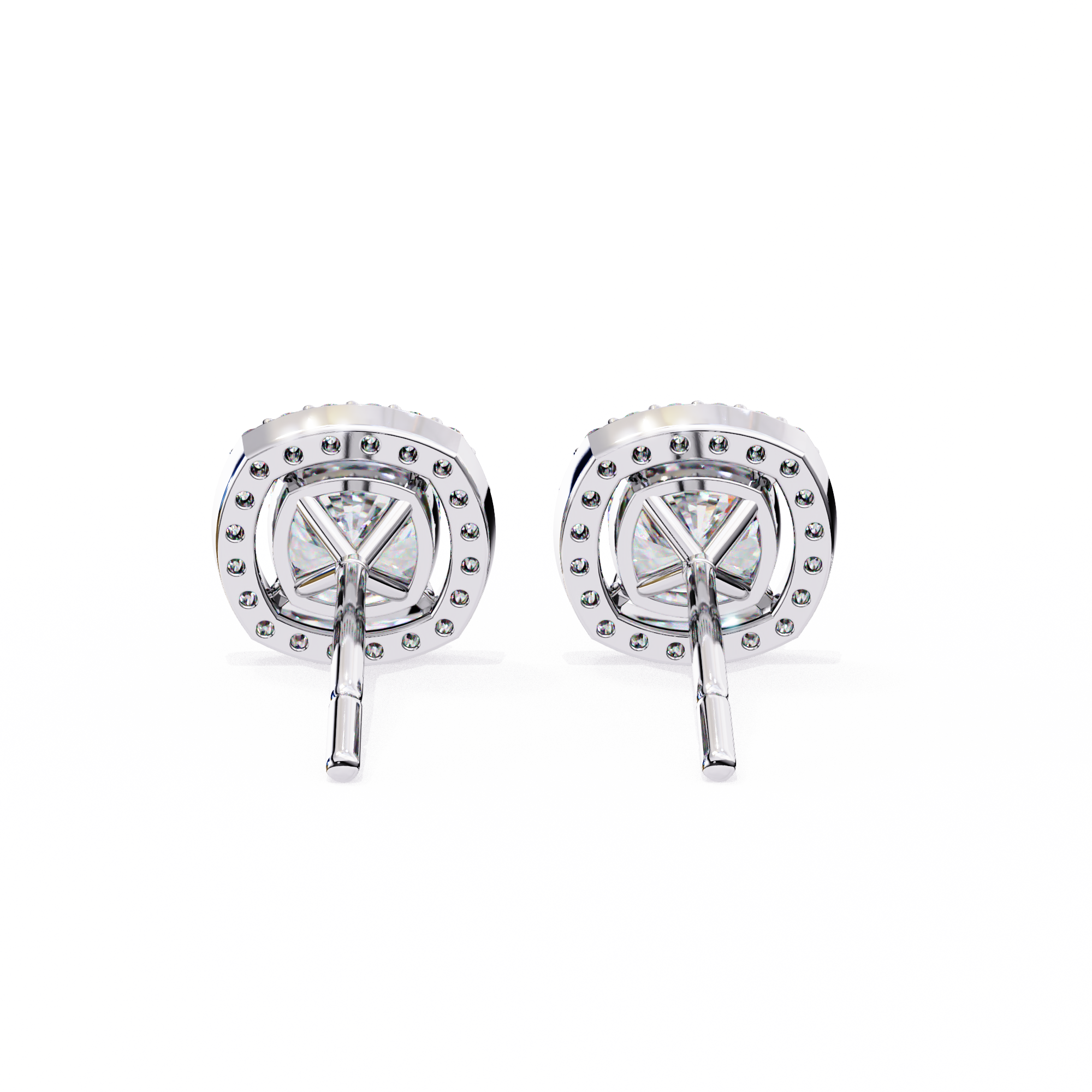 Douceur Marquise Diamond Stud Earrings — 10k–18k Gold