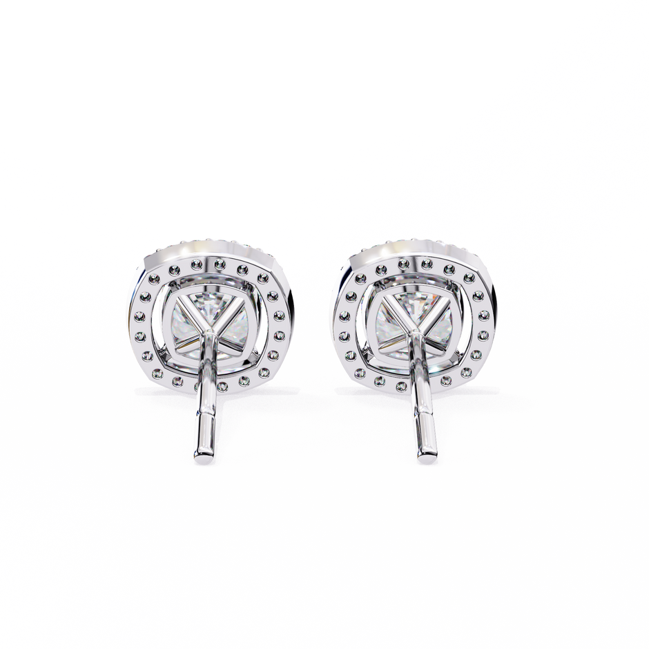 Douceur Marquise Diamond Stud Earrings — 10k–18k Gold