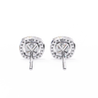 Douceur Marquise Diamond Stud Earrings — 10k–18k Gold