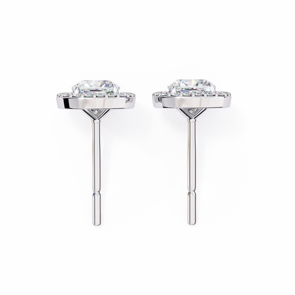 Douceur Marquise Diamond Stud Earrings — 10k–18k Gold