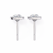 Douceur Marquise Diamond Stud Earrings — 10k–18k Gold