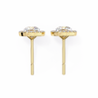 Douceur Marquise Diamond Stud Earrings — 10k–18k Gold