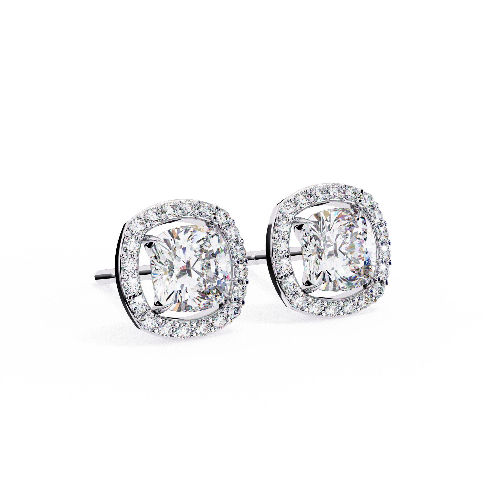 Douceur Marquise Diamond Stud Earrings — 10k–18k Gold
