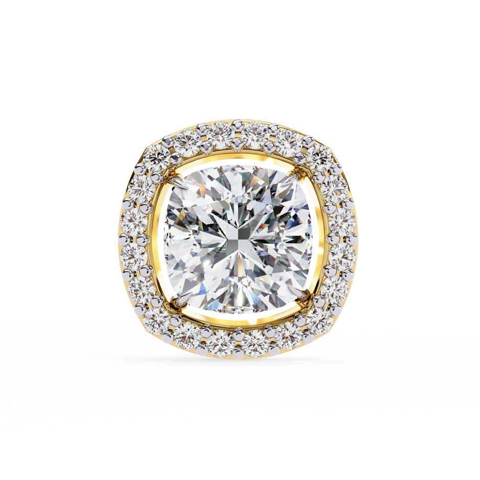 Douceur Marquise Diamond Stud Earrings — 10k–18k Gold