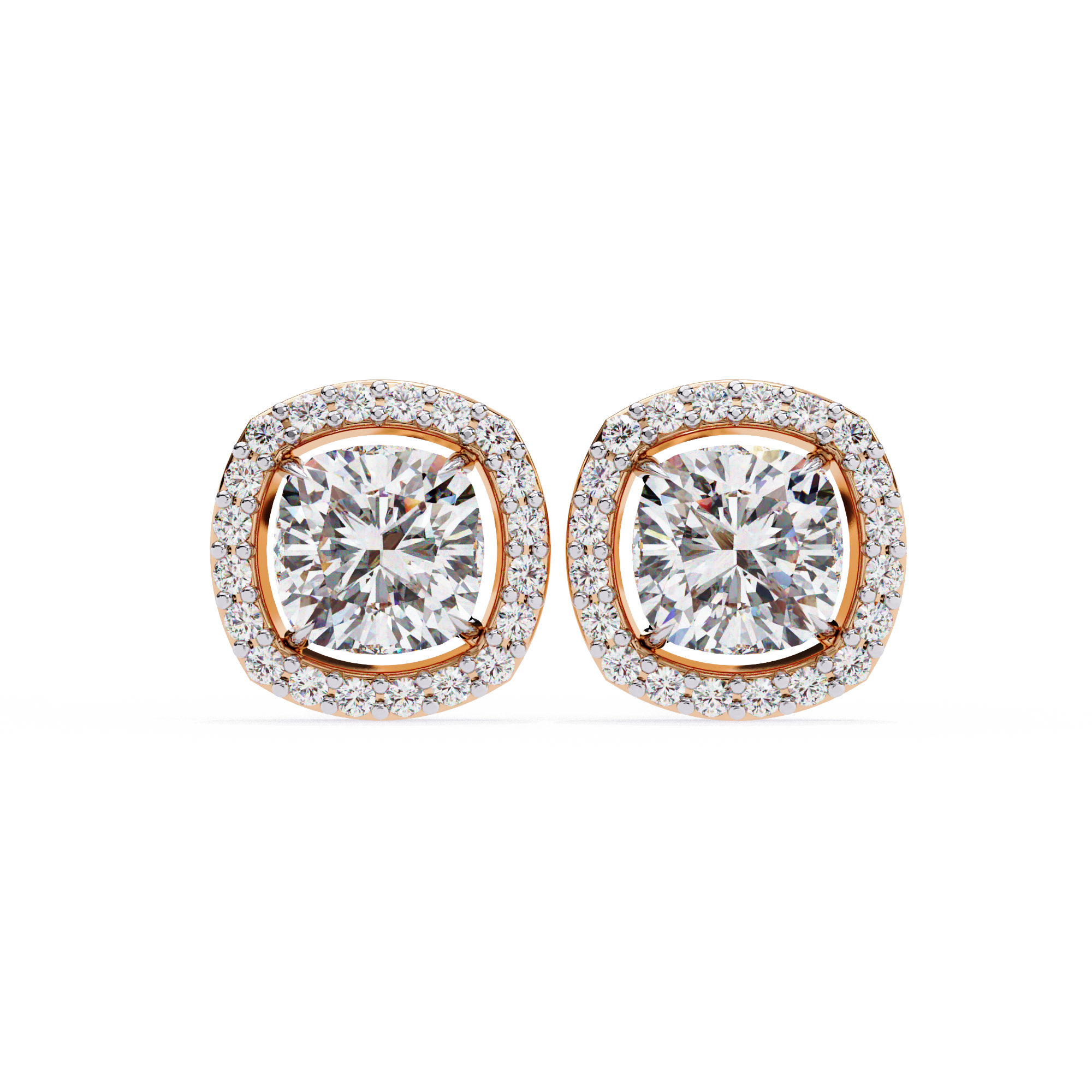 Douceur Marquise Diamond Stud Earrings — 10k–18k Gold