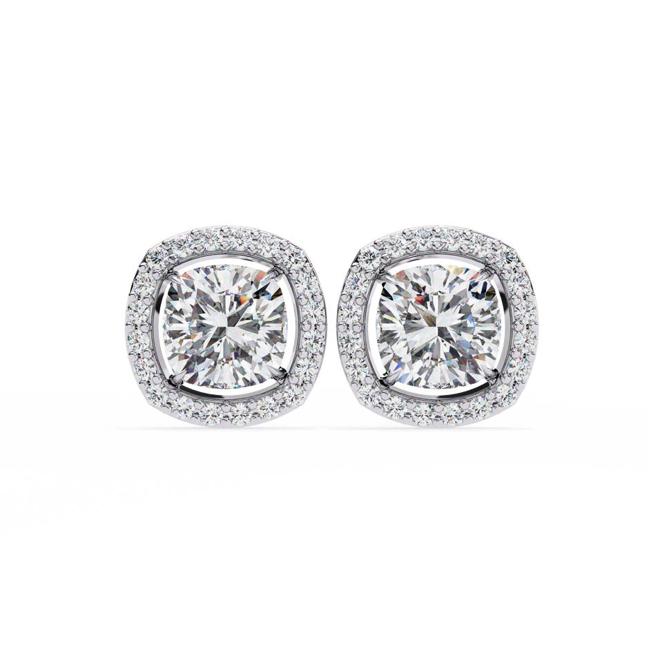 Douceur Marquise Diamond Stud Earrings — 10k–18k Gold