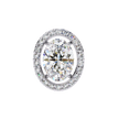 Précieux Heart Diamond Stud Earrings — 10k–18k Gold